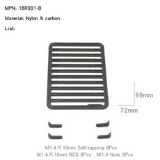 자동차 옵션 부품용 루프 랙 플랫폼 러기지, 1개, 4. B
