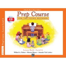 [원서] paperback Book Alfred's Basic Pi paperback Book Alfred's Basic Piano Prep Course Lesson Book