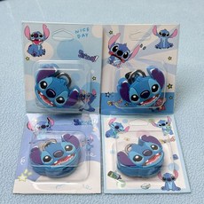 史迪仔矽膠頭掛鎖 兒童抽屜盒鎖 文具鎖 鑰匙鎖, 1個, 史迪仔掛鎖