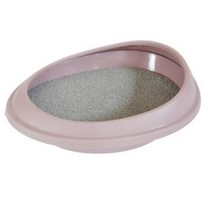 푸르미 고양이 평판 화장실 + 모래삽, 인디핑크, 1개
