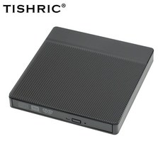 TISHRIC 타입 C/USB 3.0 외장 DVD 드라이브 CD 플레이어 PC DVD-RW ROM CD-RW 노트북 데스크탑, Usb3.0 Type c-2