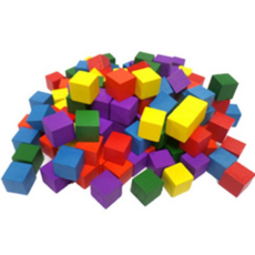 큰솔가베 큰솔스토밍 2.5cm 칼라쌓기 교구, MIX 믹스, 1세트