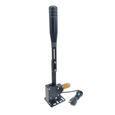 핸드브레이크 선형 심레이싱 게임 PC용 G29 G923 T300RS RS 파나텍, 1개, 올블랙