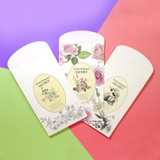 DIY 종이방향제 - 샤쉐 3종 ( ), A_아이보리-엔틱, 1개
