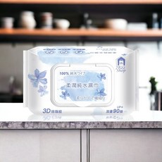 【SGS認證】90抽 濕紙巾 嬰兒純水濕紙巾 紙巾 寶寶濕紙巾 嬰兒用品 洗臉巾 純水濕巾 無酒精, 1個, 嬰兒純水濕紙巾90抽, 90抽
