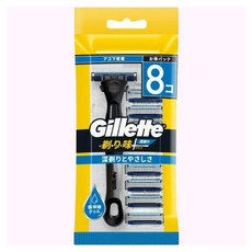 Gillette 吉列 刮鬍感Plus 深層刮鬍 7B 刀架 含8入替換刀片 刮鬍刀, 1個