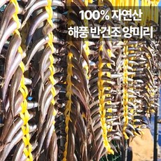 속초 제철 양미리 조업 급냉 반건조 고성 구이 조림 찌게 자연산 겨울 생선, 반건조 양미리 20미, 1개