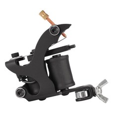 ATOMUS 8 랩 코일 타투 Tattoo 라이너 머신 - 건 아연 합금 프레임 및 정밀 라인 작업을 위한 주철 구조 139042