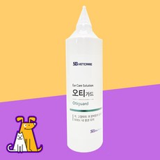 오티가드 강아지 고양이 무자극 귀세정 500ml 대용량, 1개