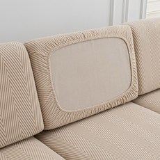 1pc 자카드 소파 좌석 커버 탄성 두꺼운 수호자 방진 이동식 쿠션, 1pc plus L, 36)색상  05