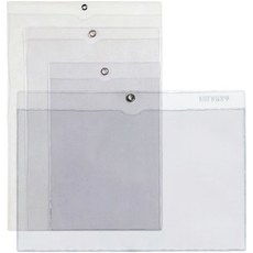 오피스존 투명 경질봉투 A5 가로형 세로형 행잉크리어 포켓, 가로 (민)