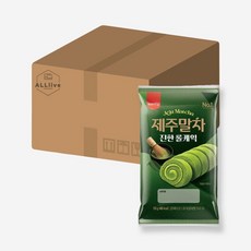 삼립 간식 빵 제주 말차 진한 롤케익, 12개, 125g