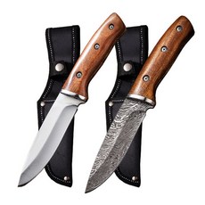 고기 야채 바베큐 절단에 적합한 날카롭고 내구성이 뛰어난 다기능 휴대용 요리 칼, [03] 2pc-BK-Ga-hw