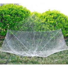 자리돔 타작용 건질망 접이식 대형 뜰채 어업용 뜰망, 표준 대각선 2.0m+부표