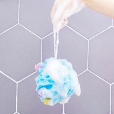 볼륨거품목욕타월 풍부한 거품 부드럽고 깨끗한 세척력망 nar+6930hr