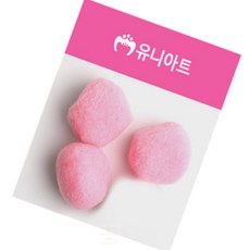 그니스토어 수예용품 뿅뿅이 50mm 분홍 방울솜 DIY공예
