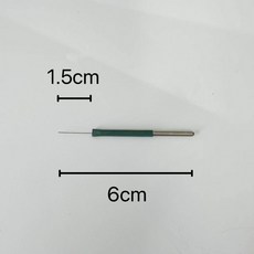 고주파 전기소작기 전극 팁 침형 편도형 전기응고 동물용 부품, 1개, F_실크같은1.5cm