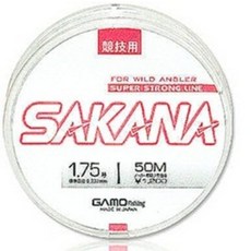 BS조구 트랩 경기용 스퍼 스트롱 라인 사카나 민물원줄 바다목줄 나일론낚시줄, 1개