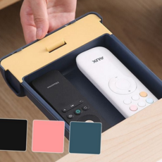 붙이는 책상 서랍 슬라이딩 히든 정리함 테이블 밑 서랍 다용도 책상용 사무실 사무용 부착식 데스크 주방, 그레이