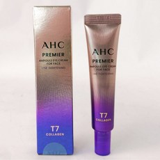AHC T7 膠原蛋白安瓶緊緻眼霜 12ml 第13代紫金管 膠原胜肽絲, 1個, 紫金管眼霜12ml