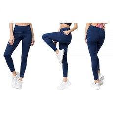 YELETE 여성용 조깅 바지 하이 웨이스트 격자 발목 컷아웃 운동 레깅스 주머니 포함