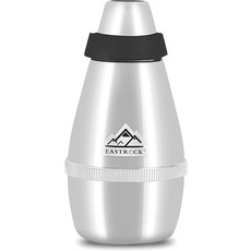 이스트락 트럼펫 음소거 ABS 경량 액세서리실버, SILVER