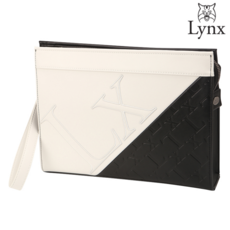 링스골프 링스 남성 LX엠보 절개 클러치백 L11C1BG633_WH, WH_FREE