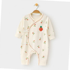 홍당무 아동 순면 내의 긴팔배냇우주복 우주복 205314