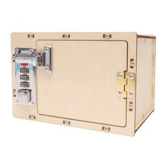 빅드림(티처스) STEAM 과학교구 조립 장난감 DIY 실험키트 과학실험키트, 32-나만의 비밀금고 (R-27)