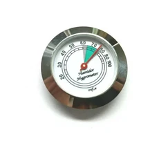 【M】휴미더용 황동 아날로그 습도계 습도 게이지 43mm 고정밀 기계식 습도 테스터 박스 바이올린, 01 A3