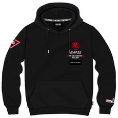 간쓰리 크랙트룹스 국내생산 기모 후드티