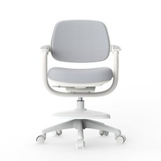 플레스타 집중력 초등학생 어린이 책상 의자 PL100, 1개, 그레이