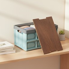 차량용정리함 캠핑용 30L 폴딩박스, 1개