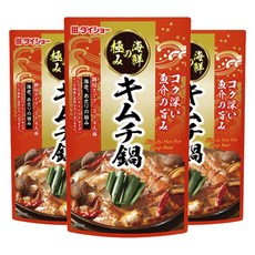 DAISHO 大逸昌 泡菜海鮮風味火鍋湯底, 3包, 750g