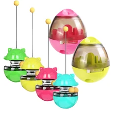 貓咪互動漏食玩具 寵物益智玩具 貓咪慢食碗 趣味餵食器, 粉色【狗狗款】, 1個