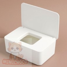 미니초코 물티슈디스펜서 모던 물티슈 케이스 화이트