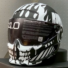 Riderment實體店售後保證 RUROC AT4.0 CARBON Disarray碳纖維安全帽, 1個, XL/2XL, Black