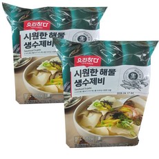 요리하다 시원한 해물 생수제비 아이스포장, 2개, 353g