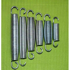 트램폴린 스프링 10개 세트 교체 방방이 부품 스페어, G. 14.5cm허리드럼스프링색상, 1개