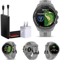 가민 어프로치 S70 42MM 피트니스 트래커 워치 골프 GPS 프리미엄 남성용 스마트워치 1.2인치 터치스크린 AMOLED 디스플레이 및 42000개의 프리로드 코스 - 회색, 가민 어프로치 S70 42MM 피트니스 트래커 워치,, 1개