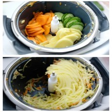 호환 써머믹스 TM6 TM5용 슬라이서 오이 감자 야채 절단용 강판 푸드 믹서 부품