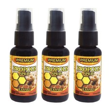 Hnhusa優質蜂膠噴霧, 3個, 30ml