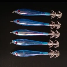 Balleo 오징어 지그 헤드 소프트 루어 문어 워블러 낚시 태클 잉어 낚시 플라이 낚시 크랭크 베이트 10cm6.2 로트 당 5 개, 06 06