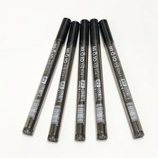 [제이스공구] 국산 목공용 리필 심, 블랙, 5개, 5mm