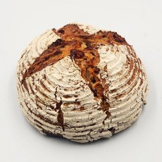 [브레드타임] 무설탕 건강 호밀 빵 깜바뉴, 1개, 500g