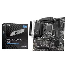 MSI PRO B760M-A WIFI, 블랙