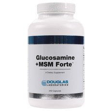 DOUGLAS LABORATORIES 無麩質葡萄糖胺MSM膠囊, 1個, 250 件