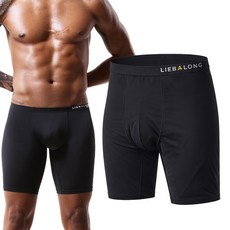 소곳속옷 남성 5부 롱 드로즈 남자 스포츠 팬티