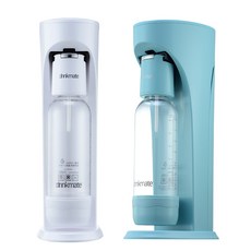drinkmate Rhino410 犀牛機 氣泡水機, 珍珠白+土耳其藍