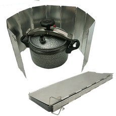 휴대용 버너 바람막이 캠핑스탠드 야외 차박 대형 가스 취사 화로 식기 용품 기름 튐 방지, 캠핑버너바람막이-미니, 1개